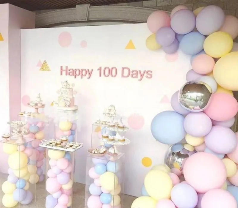 1 шт. 36 дюймов Большой латексный воздушный шар необычный цвет гелий надувной