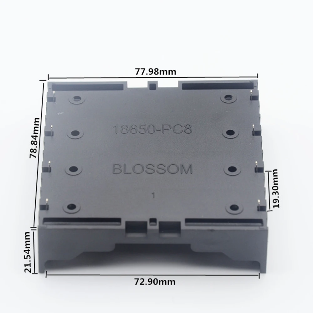 2 шт./компл. ABS 18650 Чехлы для портативного зарядного устройства 2X3X4X18650 держатель