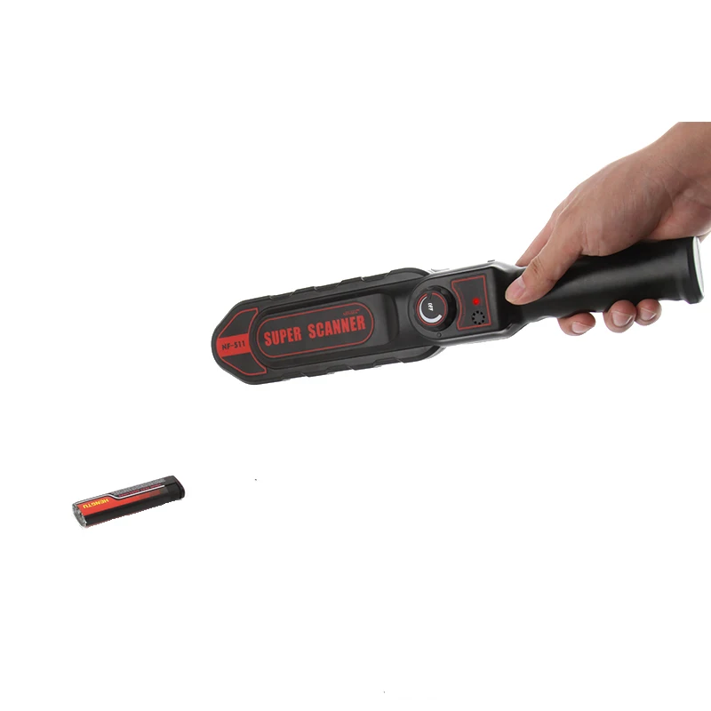 

China Manufacturer Accuracy Adjustable Metal Detector NF-511 with Two Mode Alarm