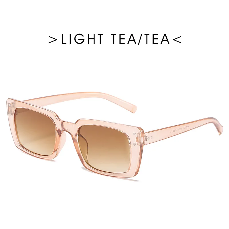 

2022 Retro Rectangle Sunglasses Women Brand Designer Vintage Small Square Sun Glasses Ladies Oculos Lunette De Soleil Femm