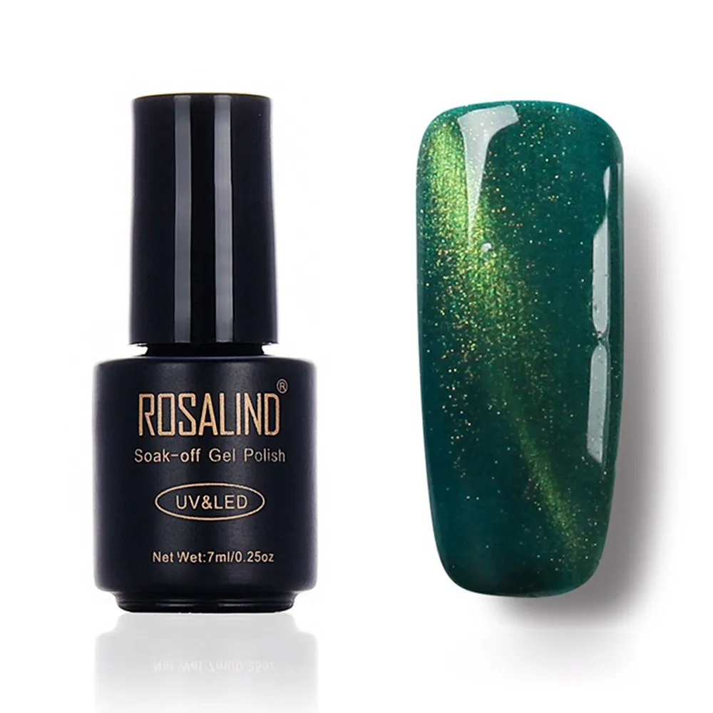 1*ROSALIND Cat Eye Glue 3D Phototherapy Fashionable Nail Decor Supplies Polish | Красота и здоровье