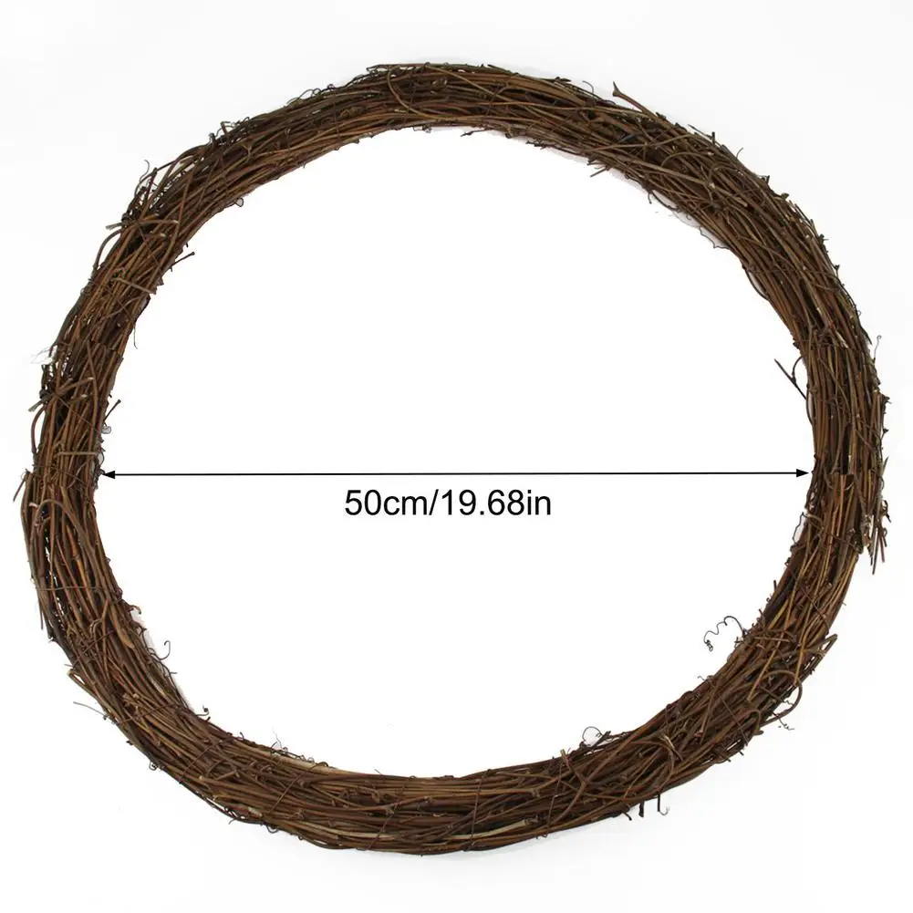 Домашний декор натуральный ротанговый венок Свадебный поделки счастливая Пасха