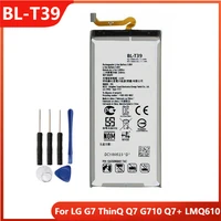 original phone battery bl t39 for lg g7 thinq q7 g710 q7 lmq610 bl t39 replacement rechargable batteries 3000mah with free tool