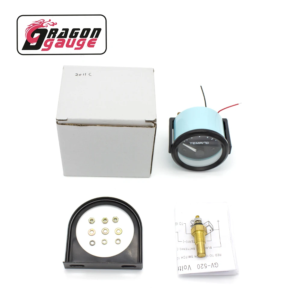 「 Дракон 」 52 мм Датчик температуры воды измеритель ℃/℉ с датчиком экономичный
