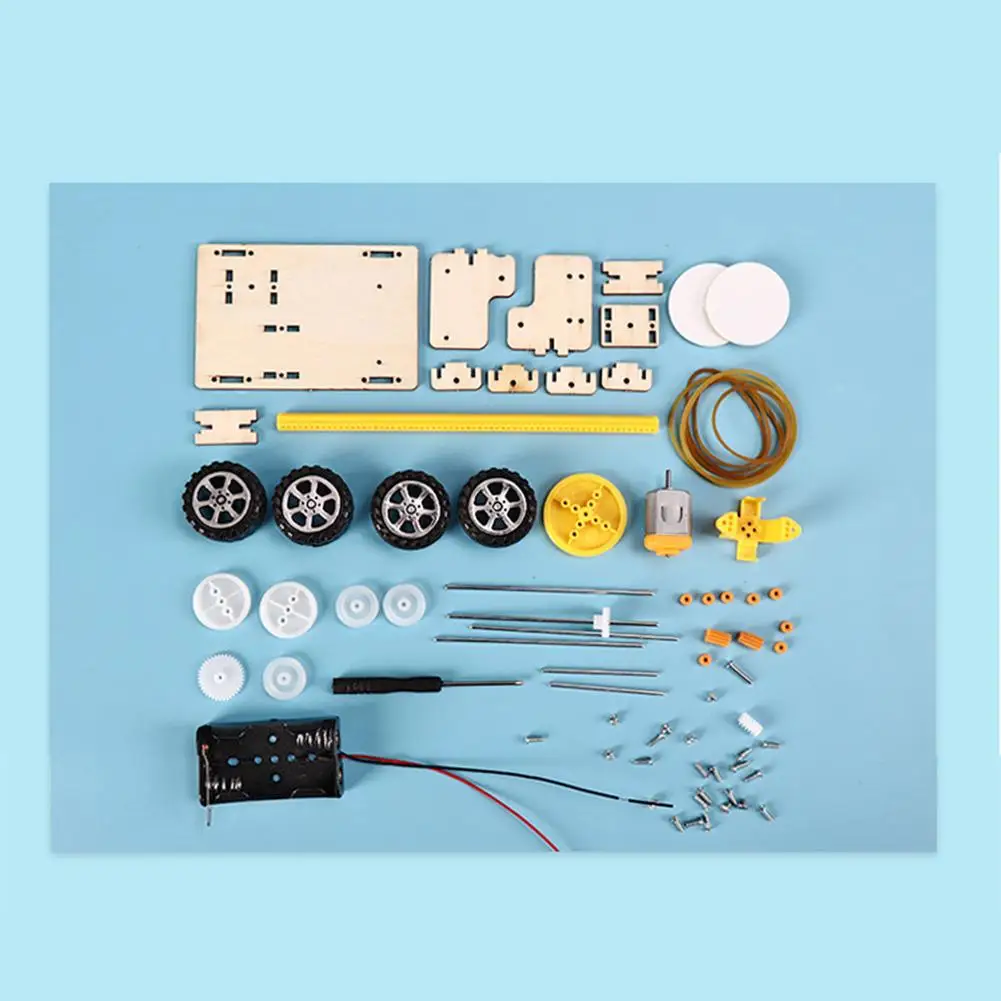 DIY Smart Sweeper Robot Floor Mop Toys Energy Saving Good Material Flexibility Children Educational Science Assemble Kit | Игрушки и