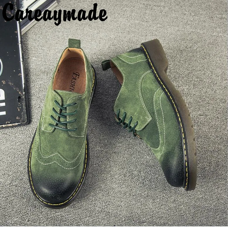 Careaymade/Новинка; модные полуботинки Martin; однотонная Удобная дышащая повседневная обувь с круглым носком в британском стиле с мехом