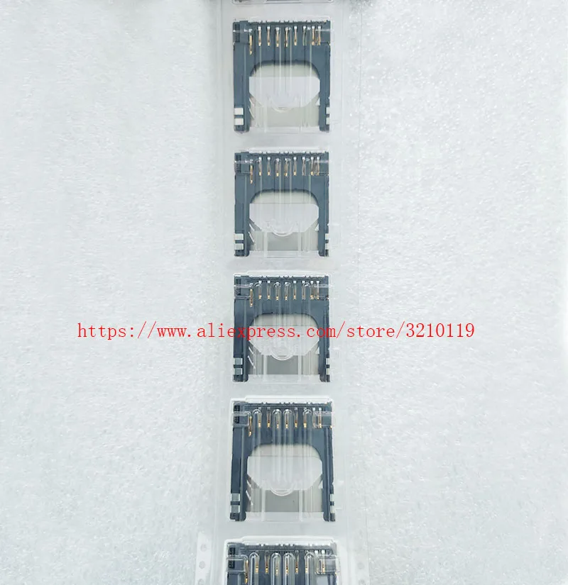 Новый 2 предмета слот для карты памяти SD Держатель цифровой однообъективной