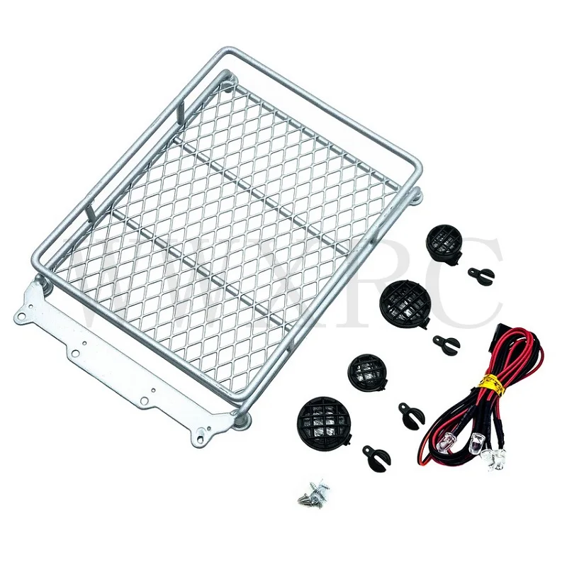 Металлический Автомобильный светодиодный каркас для 1/12 MN D90 MN-90 MN-91 MN-99 автомобиль