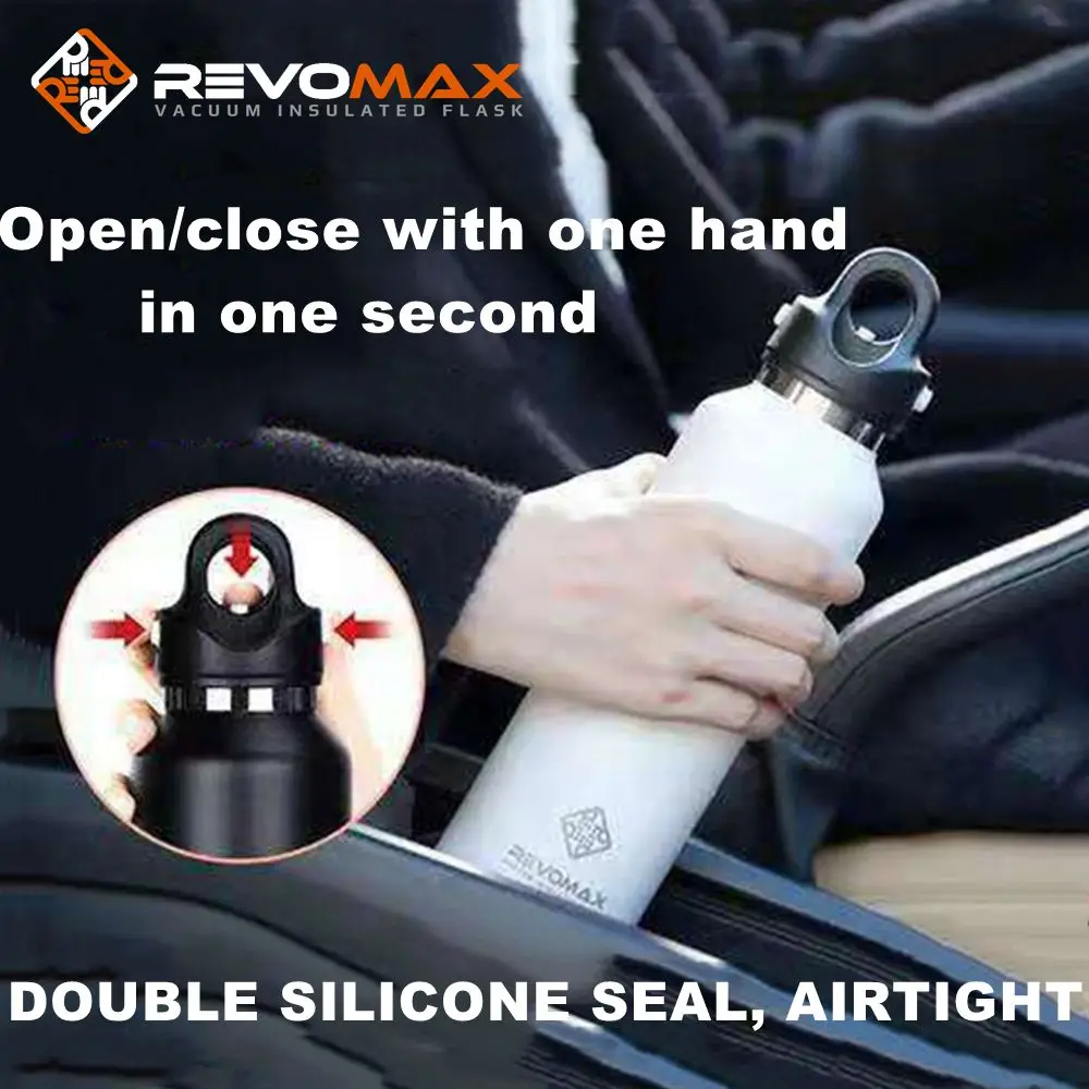 Термос из нержавеющей стали RevoMax 304 кофейная кружка многоцветная Изолированная