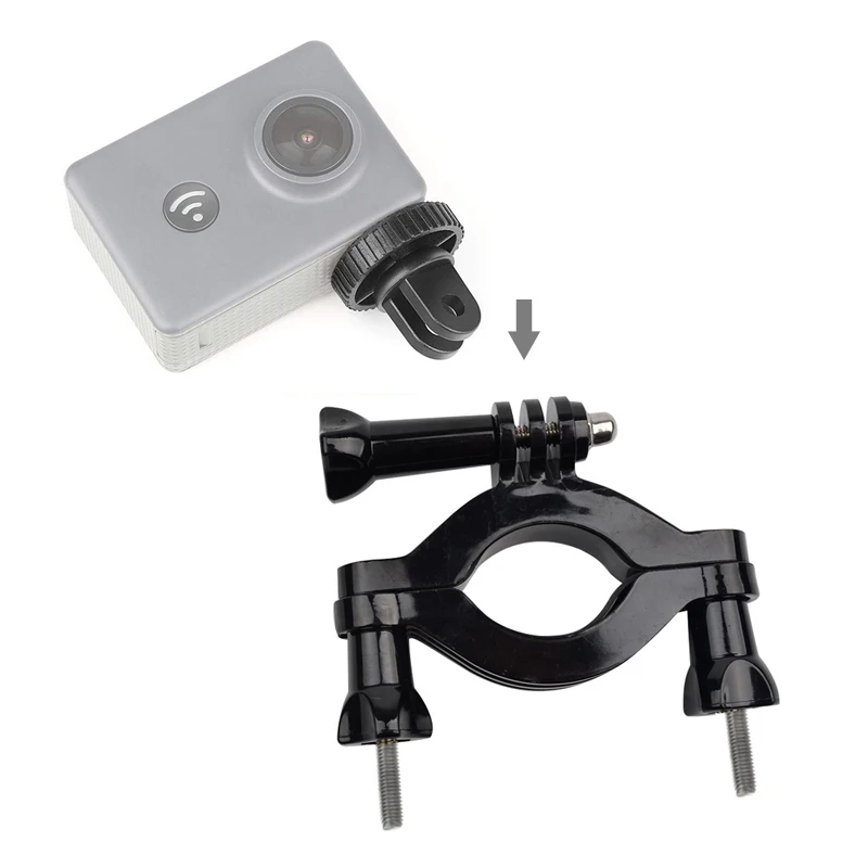 Зажим держатель для руля велосипеда и мотоцикла штатива GoPro Hero 9 8 7 6 5 Yi 4K Sjcam Sj4000 Eken