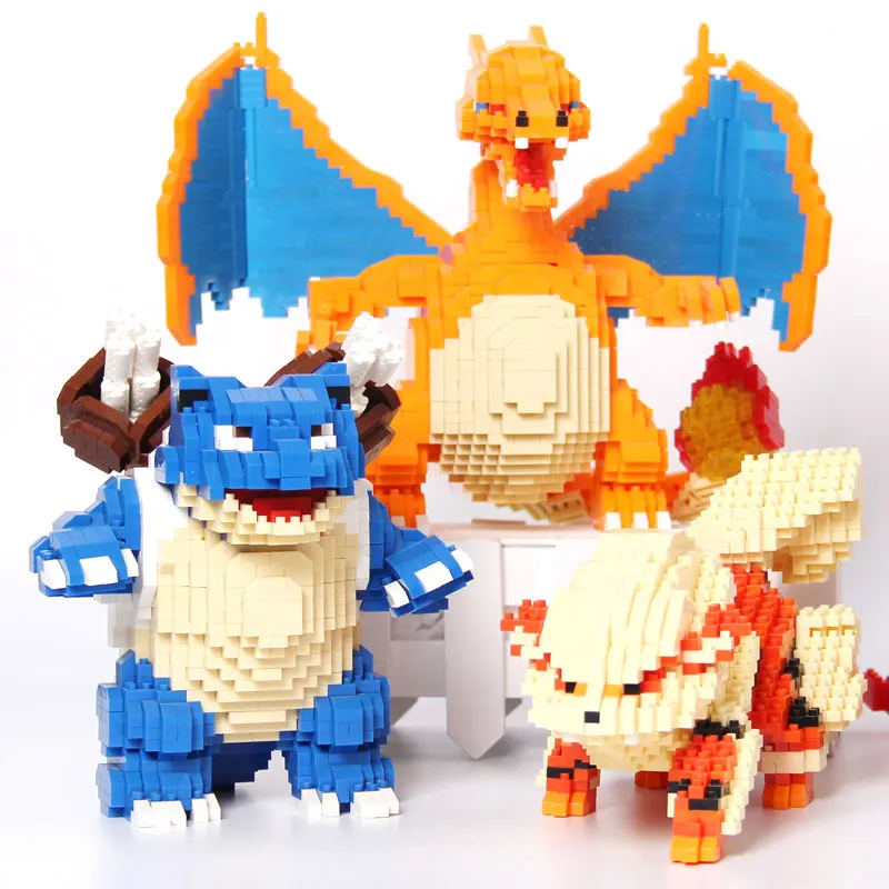 Новый детективный автомобиль cucucupikachu кирпичная головка DC Brickheadz строительные