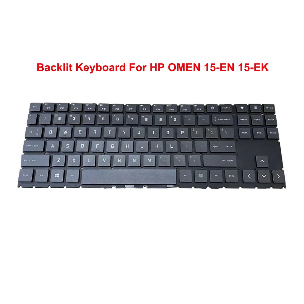 15EK US English Backlit Keyboard For HP OMEN 15-EN 15-EK ek0013nl TPN-Q238 TPN-Q236 Replacement keyboards Backlight v193446bs1