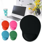 Эргономичный коврик для мыши для ПК, ноутбука, Нескользящий Резиновый Браслет, поддержка удобных офисных игр, специальные настольные коврики