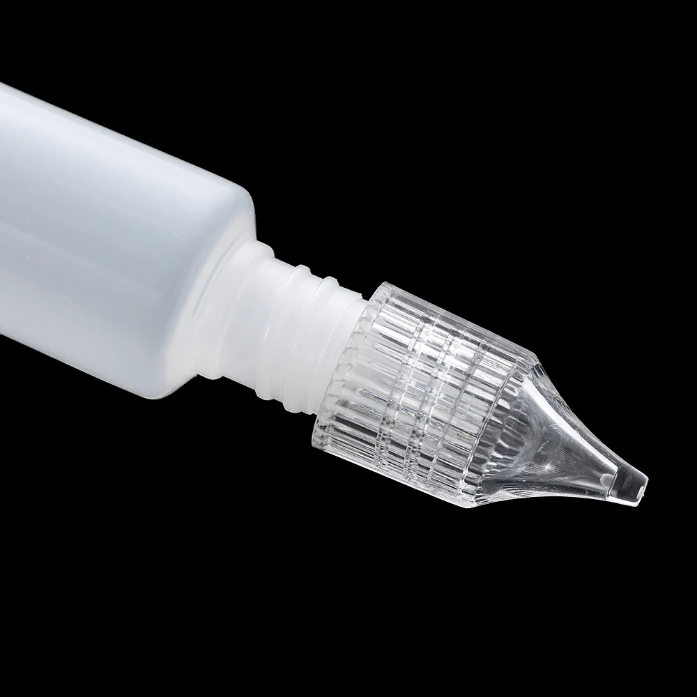 

5Pcs 15ML 30ML Glue Applicator Plastic Reuse Needle Squeeze Bottle for Paper Quilling DIY Scrapbooking Paper Craft Tool Dropship