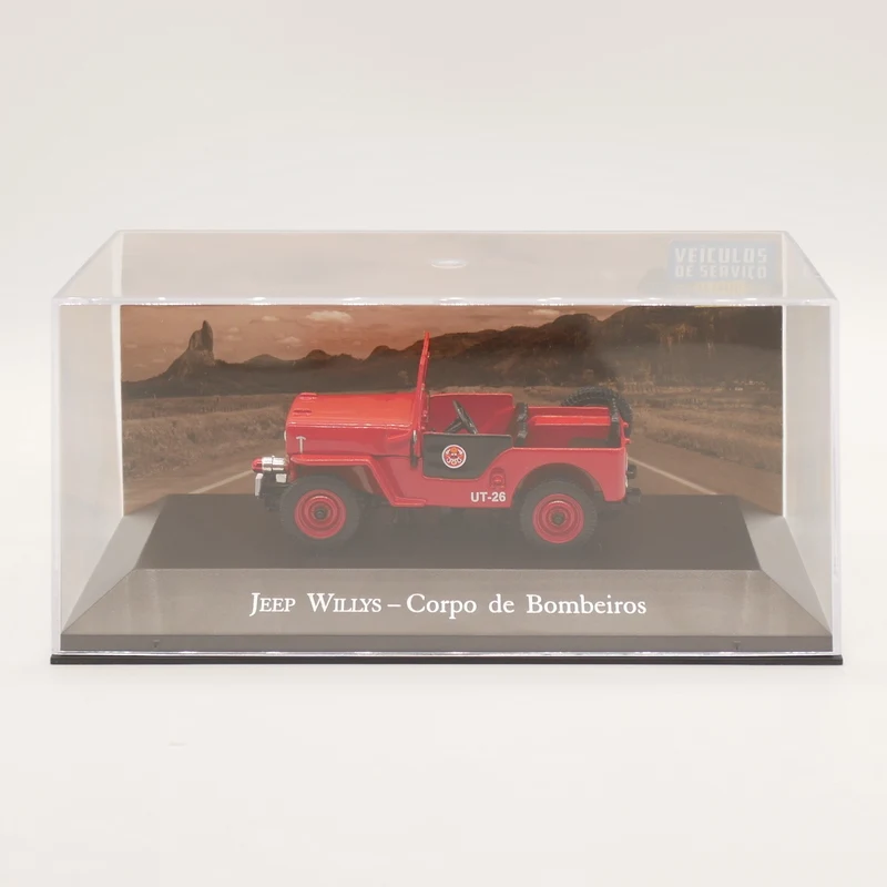Ixo 1:43 JEEP Willys Body de Bombeiros литая модель автомобиля металлическая Игрушечная машина |