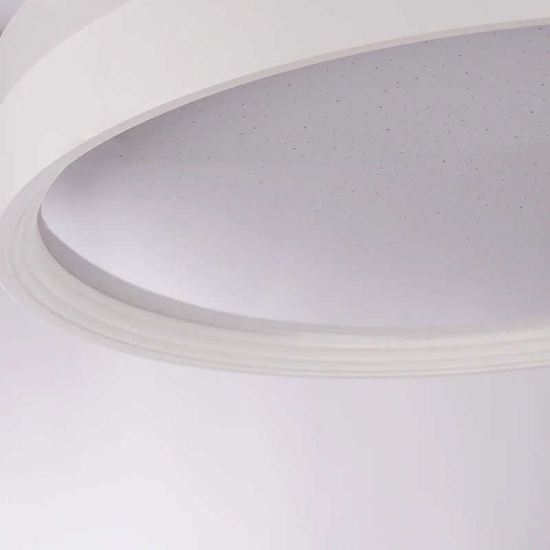 

42 Inch White LED Invisible Fan Light Dining Room Ceiling Fan Smart Living Room Frequency Conversion Wind Fan Chandelier Silent