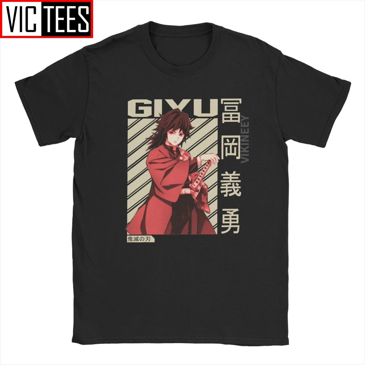 Мужская футболка из чистого хлопка Kimetsu No Yaiba демон убийца камадо танджиру аниме