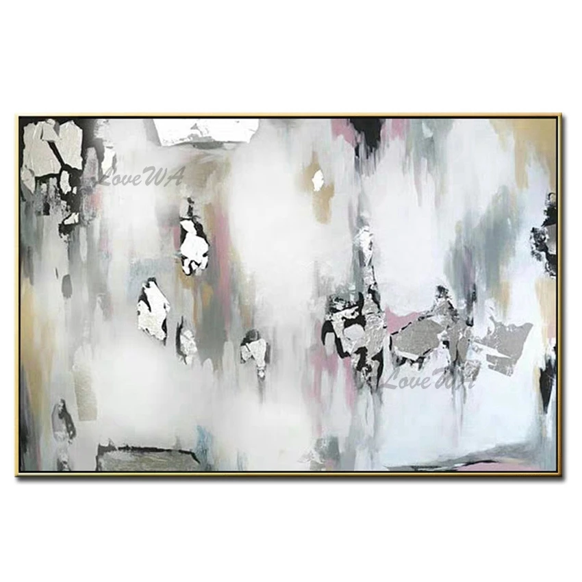 

New 100% Handpainted Modern Design Knife Canvas Oil Painting On Canvas Gloden Color Wall Pictures Room Home Wall Decor Unframed