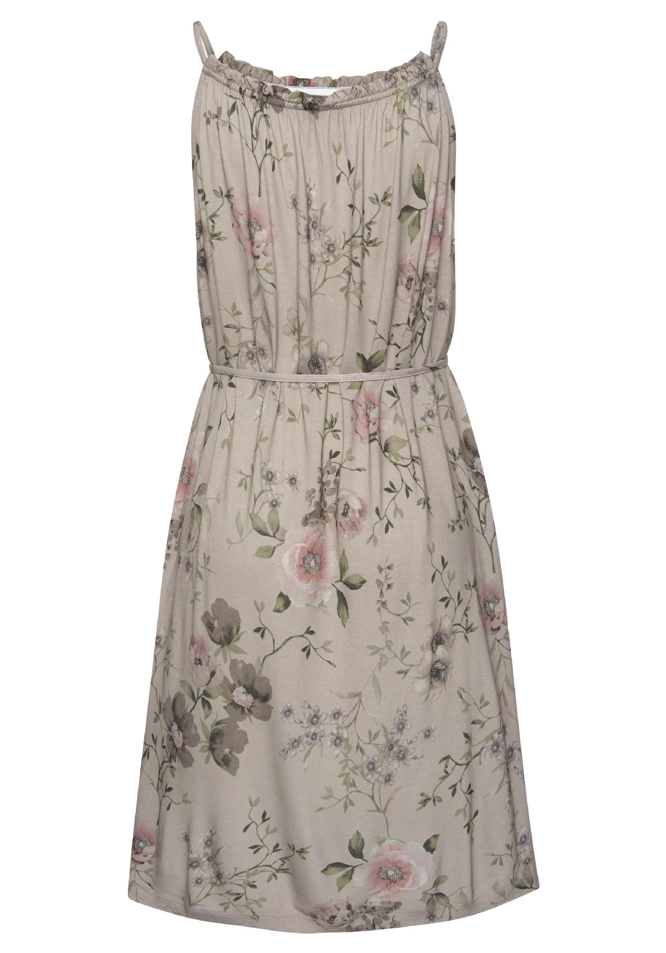 

Women's Sling Pleated Sleeveless Sexy Slim Waist Dress Ladies O-Neck Comfy Casual Fashion Trendy Hipster Printed Dresses