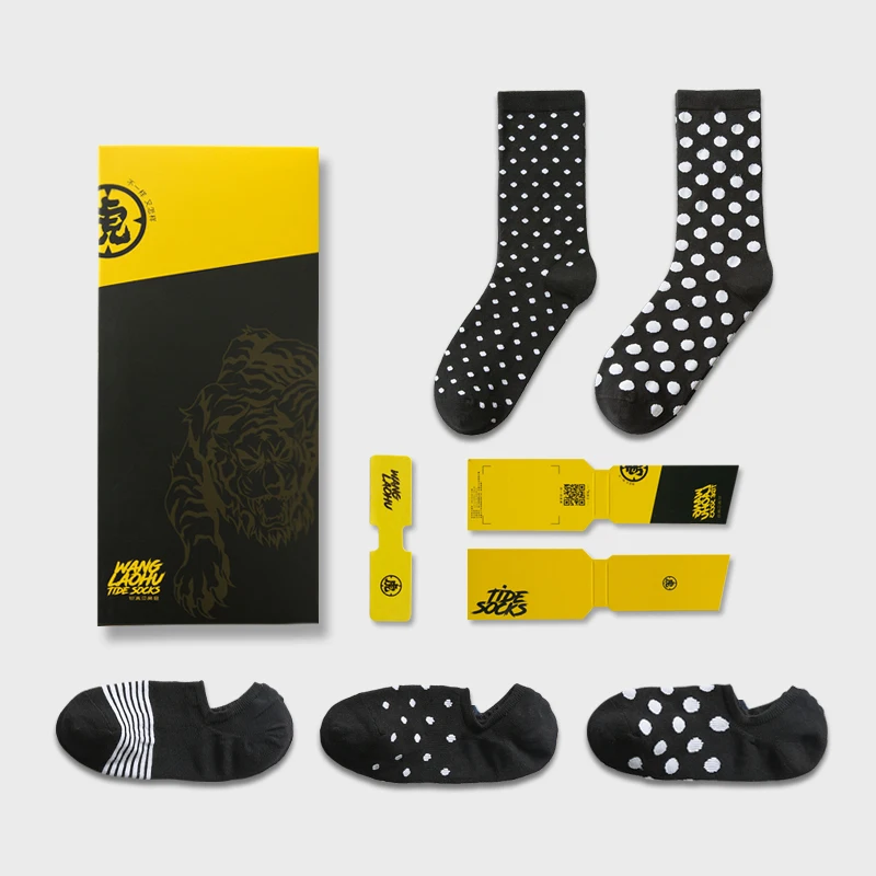 3 пары/4 пары мужские носки-невидимки на низком каблуке | Мужская одежда