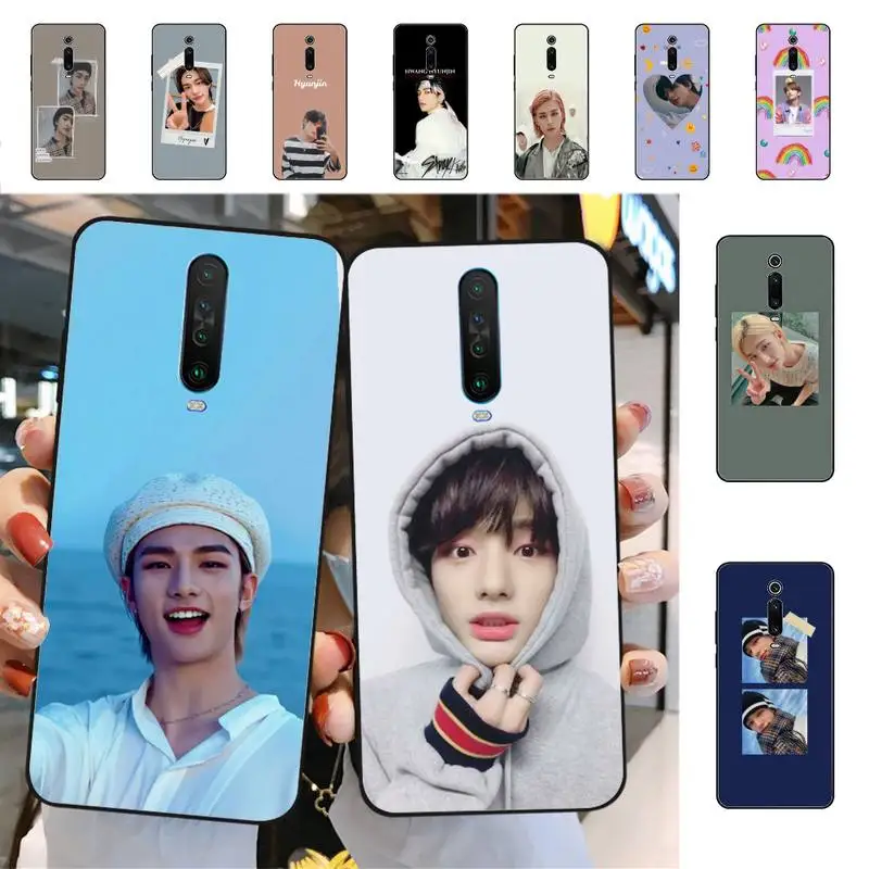 

YNDFCNB Hwang Hyunjin Phone Case for Redmi 5 6 7 8 9 A 5plus K20 4X 6 cover