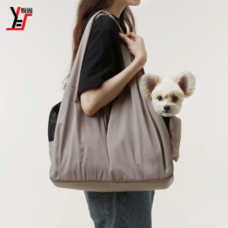 

Теплая сумка для переноски домашних животных, мягкая воздухопроницаемая Дорожная сумка на плечо для маленьких и средних кошек и собак