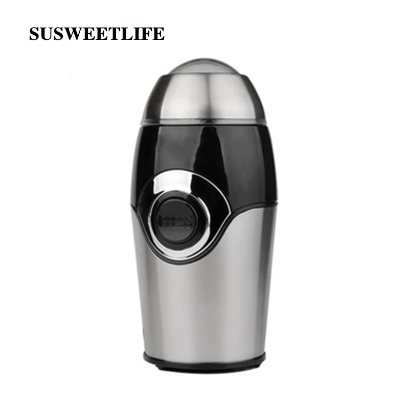 Новая бытовая автоматическая кофемолка SUSWEETLIFE маленькая для кофе соевого молока