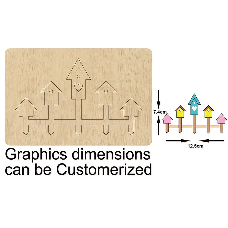 Формы сделай сам для птиц формы высечки аксессуары деревянные высекальные
