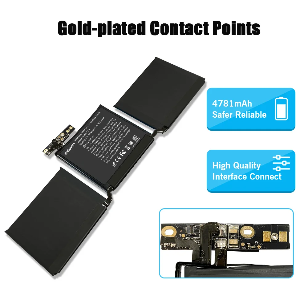 Аккумулятор для ноутбука SKOWER 11 4 V A1713 Apple MacBook 13 &quotA1708 (позже 2016-Mid 2017) EMC 2978 3164 020-00946