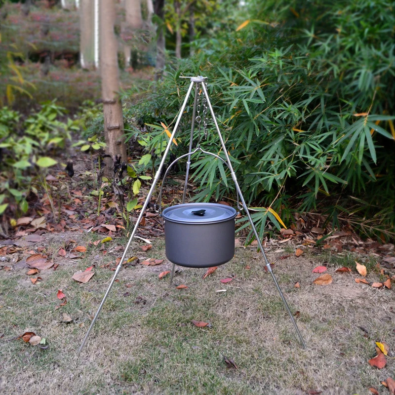 Мини штатив для барбекю портативная вешалка пикника подвесная полка кемпинга