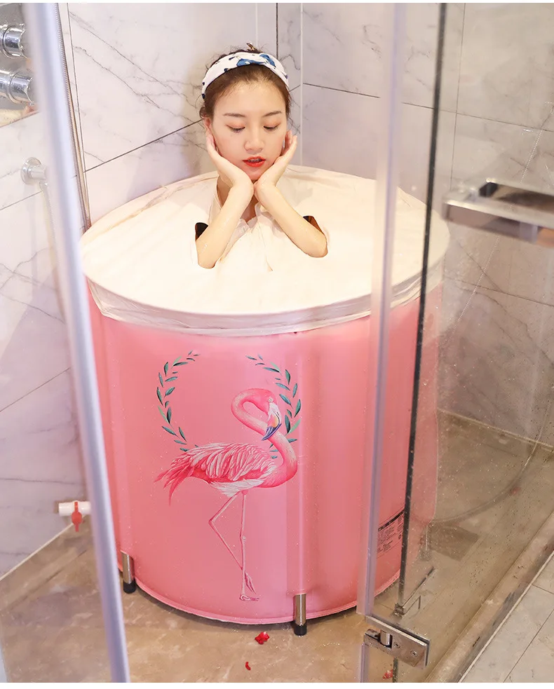 Бочка для ванной надувная бочка взрослых складывающаяся ванны толстая