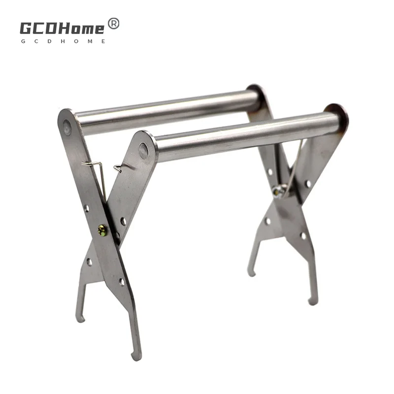

GCDHome Bee Hive Frame Stainless Steel Holder Capture Grip Beekeeping Accessory Protect Bee Sting Capture Grip Beekeeping Equip
