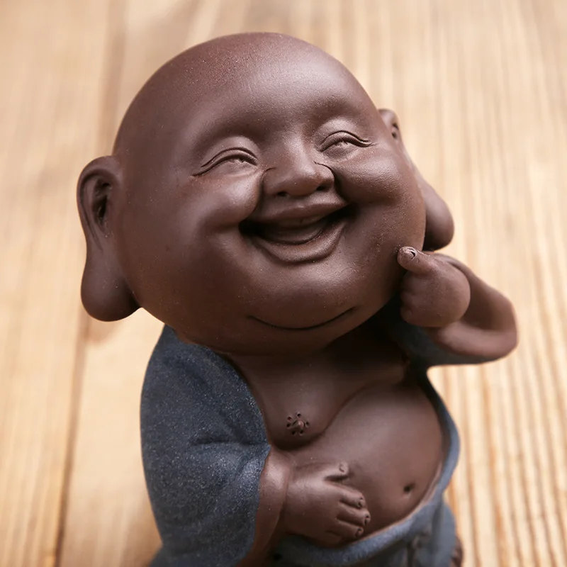 

Harvard Boutique Colored Sand Pottery Tea Favor Purple Sand Ornaments Tea Play Tea Ceremony Accessories Home Decorations