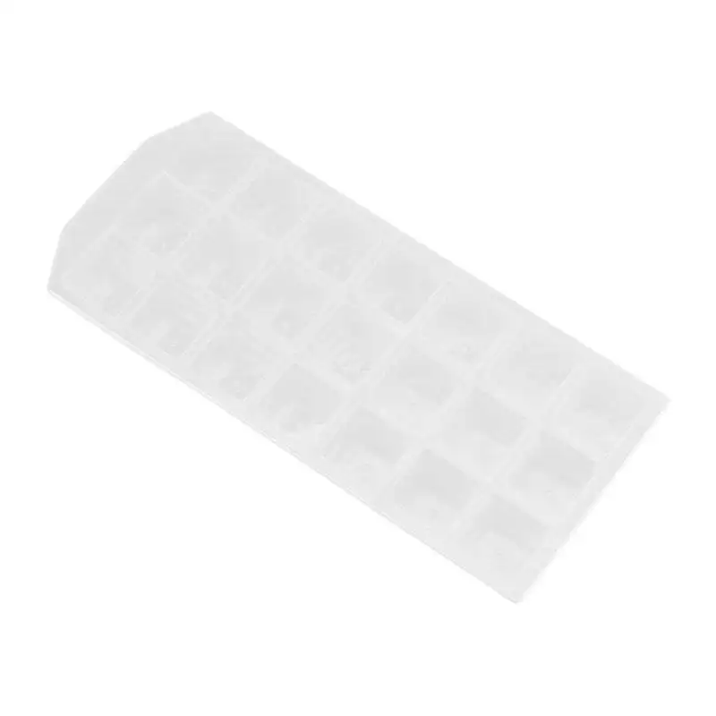 

1PC 21 Grid Ice Cube Tray Ice Cube Tray DIY Transparent Plastic Reusable Ice Cube Mold Square Ice Machine Household Bar Tools