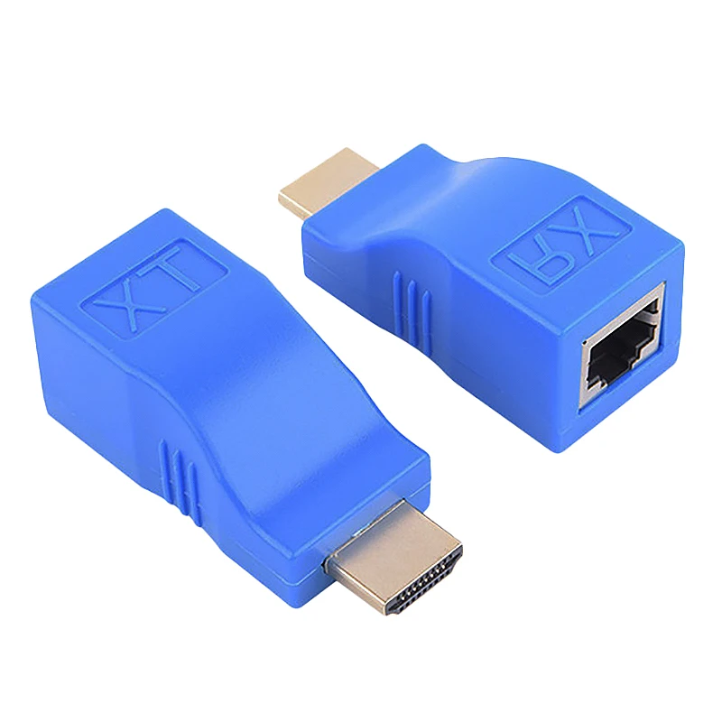 Hdmi расширитель HDMI к RJ45 1080P локальной сети удлинитель до возможностью погружения