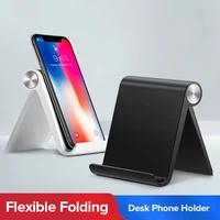 Phone Holder Stand Mobile Smartphone Support Tablet Stand for iPhone Desk Cell Phone Holder Stand Portable Mobile Holder