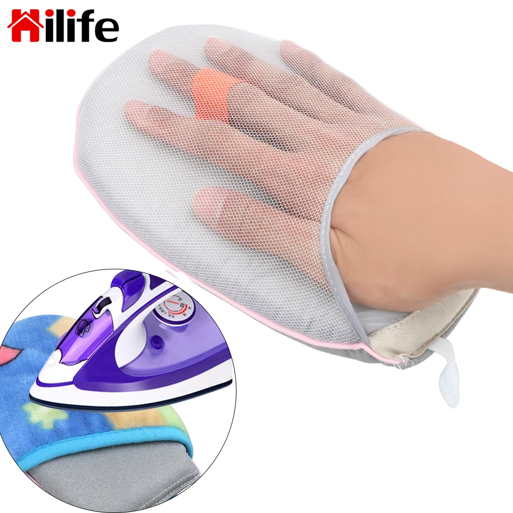 

Hand-Held Mini Ironing Pad Sleeve Ironing Board Holder Heat Resistant Glove for Clothes Garment Steamer PortabLe Iron Table Rack