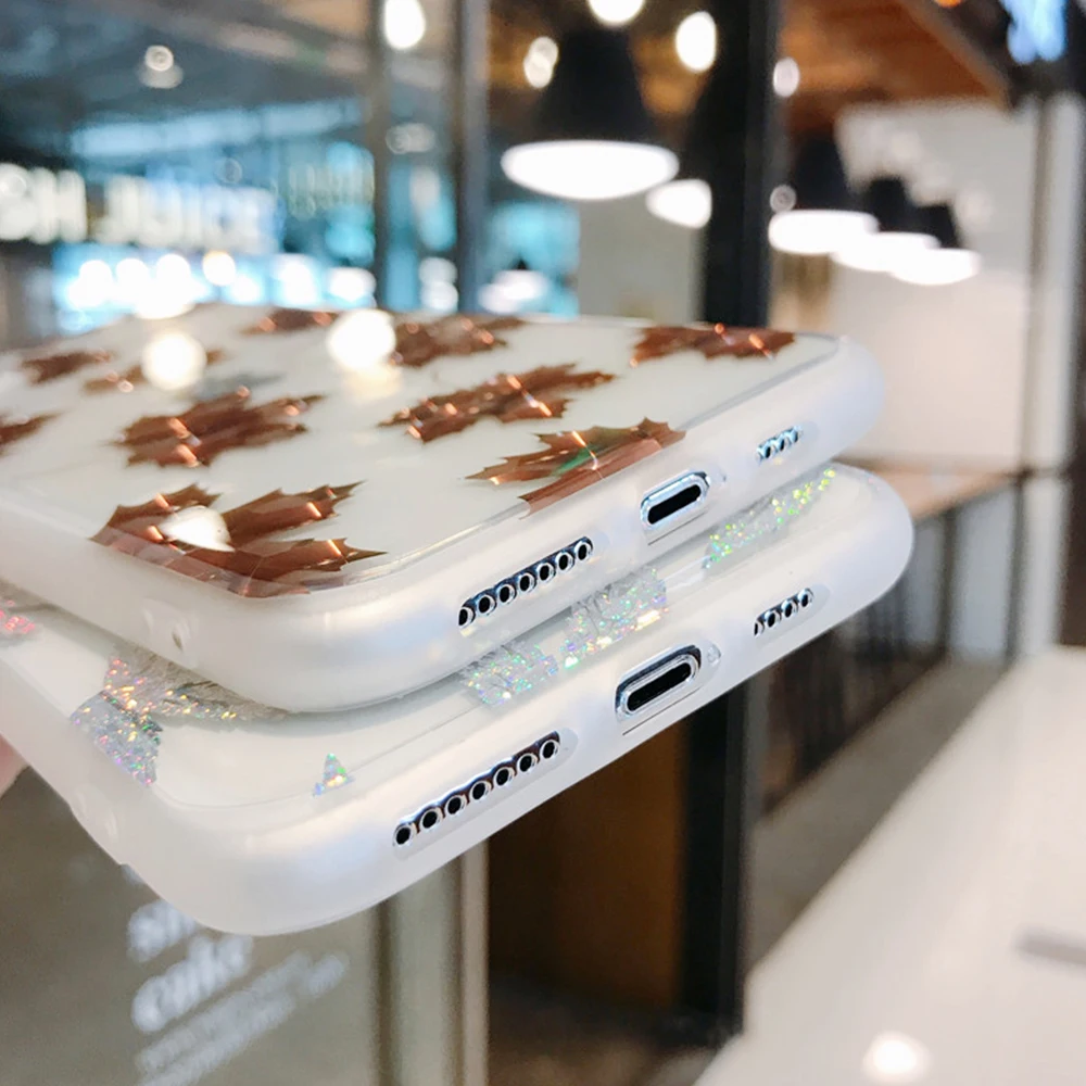 Роскошный блестящий золотой прозрачный чехол для iPhone SE 2020 11 Pro X XS Max XR 8 7 Plus