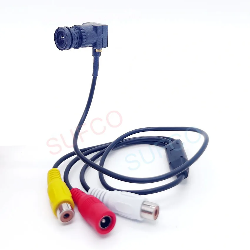 Аналоговая цветная мини-камера 800TVL маленькая камера FPV видеонаблюдения для