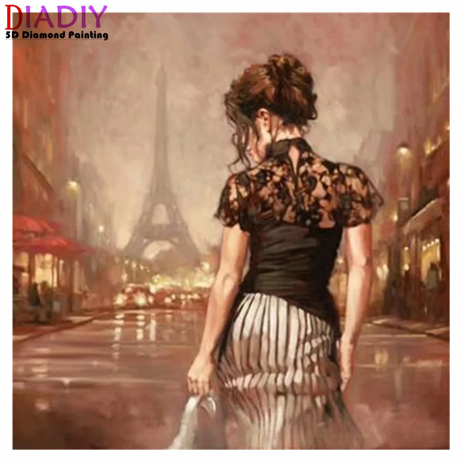 

Full Square/Round Drill 5D DIY Diamond Painting "Beauty dance" 3D Embroidery Cross Stitch 5D Home Decor Gift