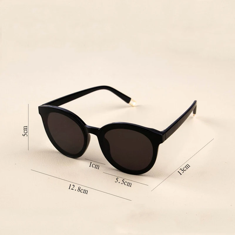 Очки солнцезащитные Seemfly Детские гибкие кошачий глаз для девочек с защитой UV400