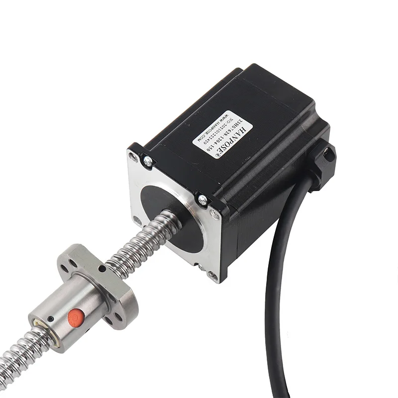 1 шт. Nema 23 шаговый двигатель 4 провода 2 Фаза 76 мм 2.8A 189N.CM 23HS7628 SFU1204 шариковый винт