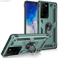 armored ring buckles are suitable for samsung s21 plus stand phone case s21 ultra s21 all inclusive edge protection case