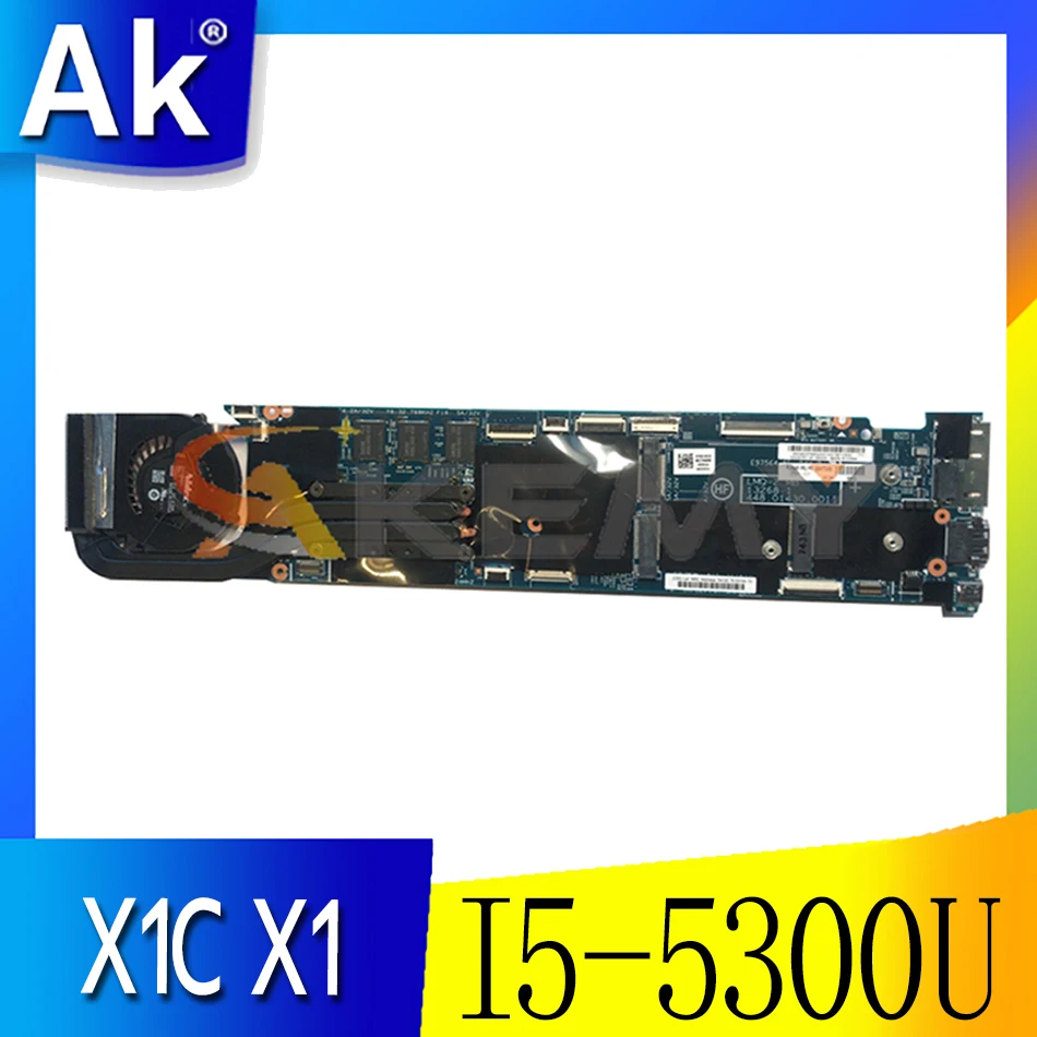 

Akemy 13268-1 448.01430.0011 For Lenovo ThinkPad X1C X1 Carbon 2015 I5-5300U RMA 8G 00HT347 00HT359 Laptop Motherboard Tested Ok