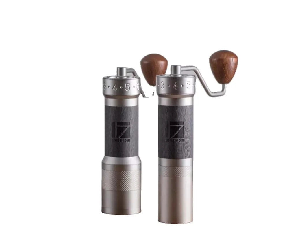 1zpresso K pro/K Plus-molinillo de caf&eacute; port&aacute;til, rodamiento de Caf&eacute; manual, fresado de caf&eacute; c&oacute;nico heptogonal de acero inoxidable-0