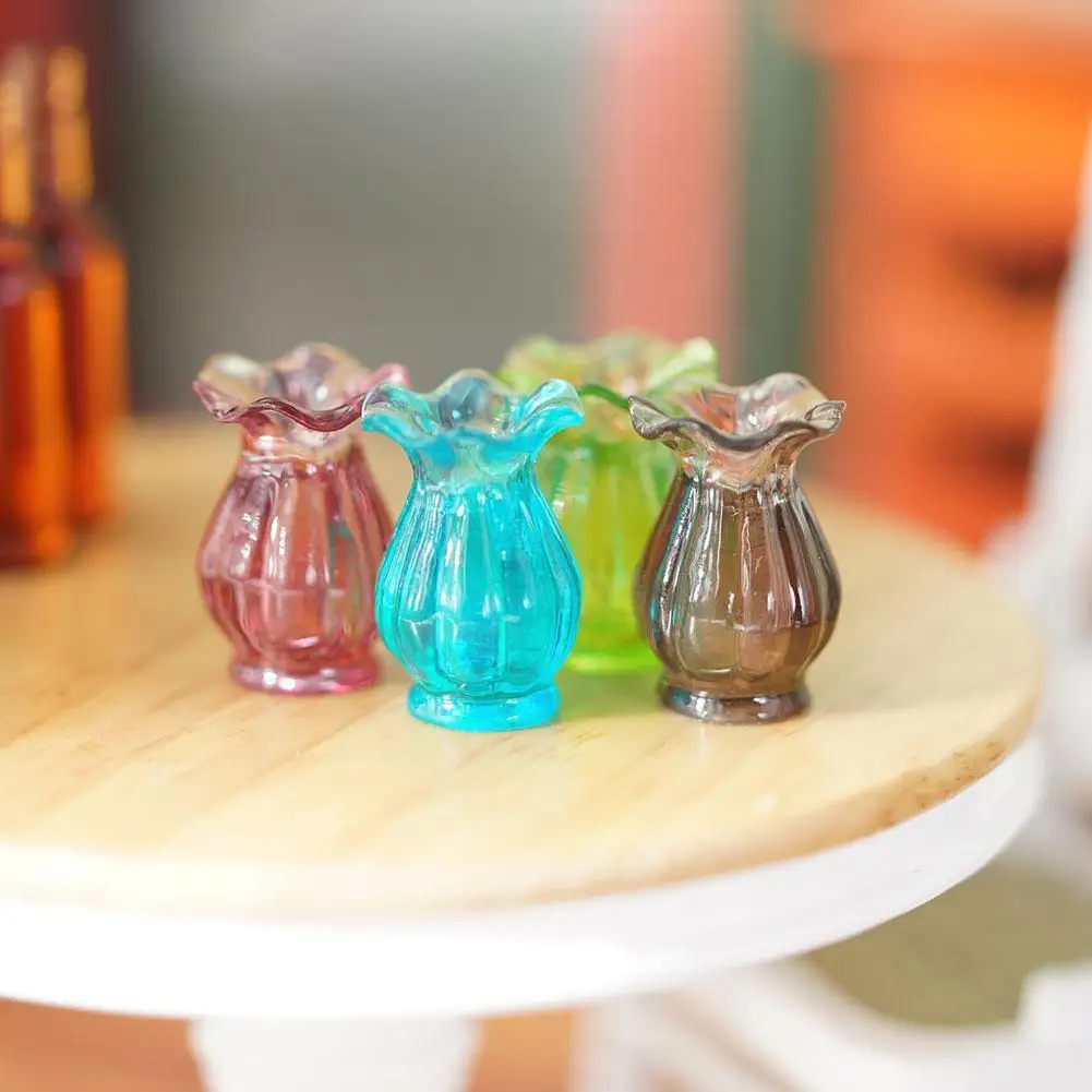 

1:12 домашний цветочный горшок, ваза, керамический чайник, раковина, подарок, дом «сделай сам», детская мебель для ваших игрушек, Миниатюрные а...