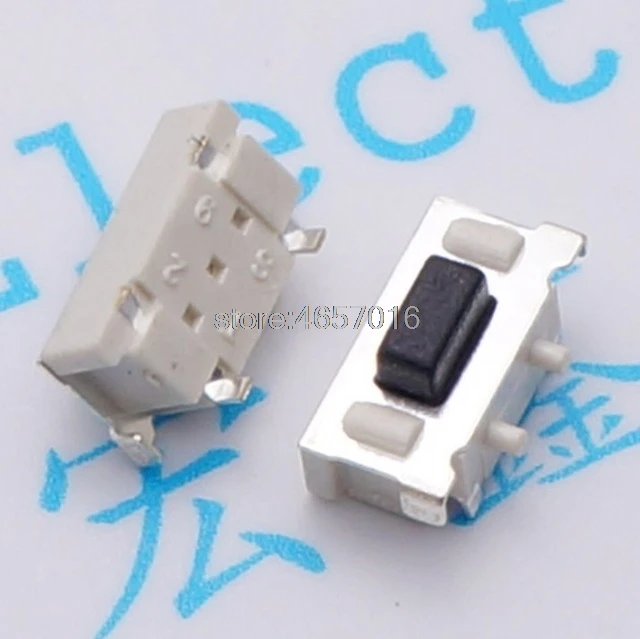 

Тактовый переключатель SMD, 2 контакта, 3*6 мм, 200 шт.