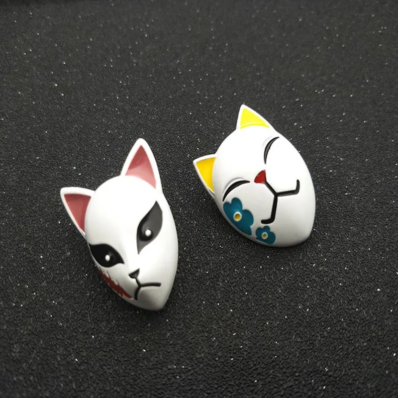 Эмалевая Булавка С блестком призрака брошь на пуговицах в стиле аниме