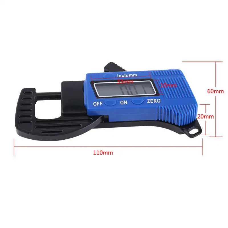 

1pc 0-12mm Thickness Gauge Caliper Meter Width Measure Tools