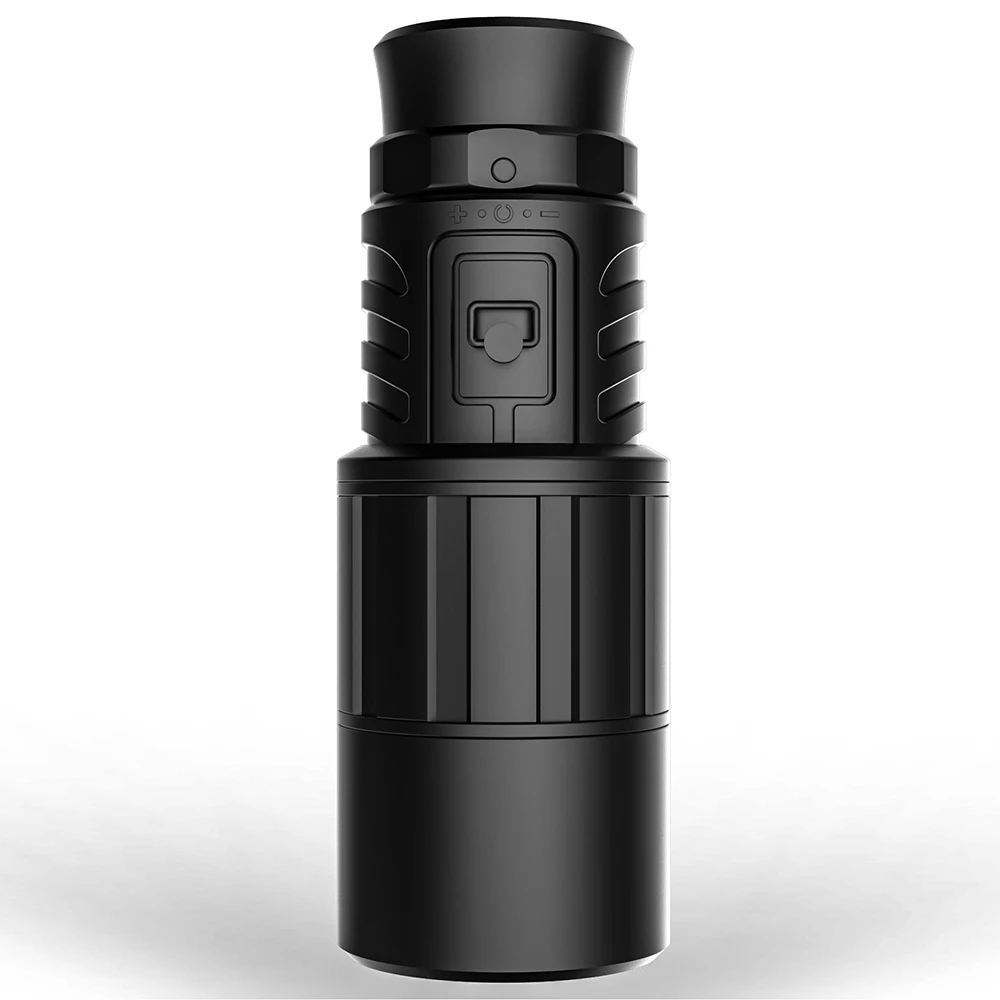 10x40 высококачественный монокуляр с высоким увеличением, мощный телескоп для профессиональной военной, туристической и охотничьей оптики.